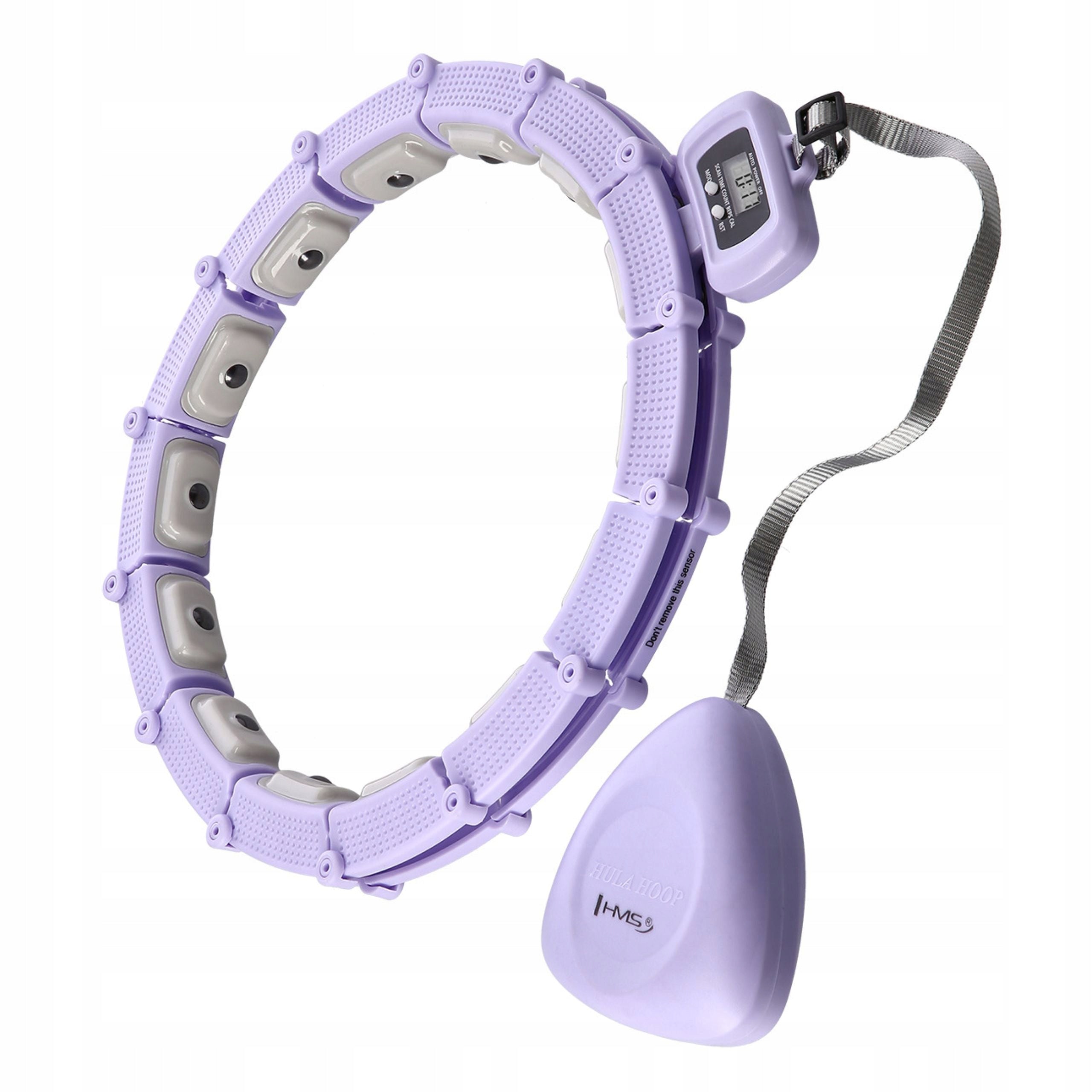 Hula hop magnetic slimming with projections and load HMS purple EAN (GTIN) 5907059847813