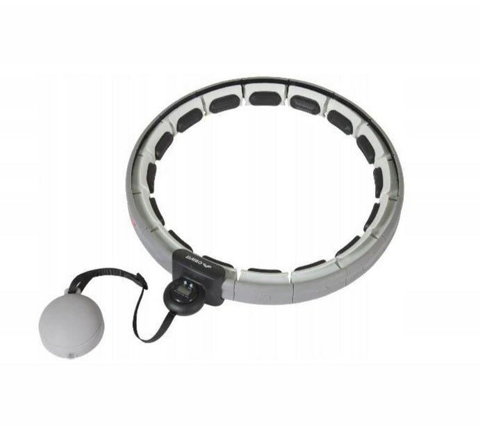 Hula hop with projections Crivit 42 cm grey