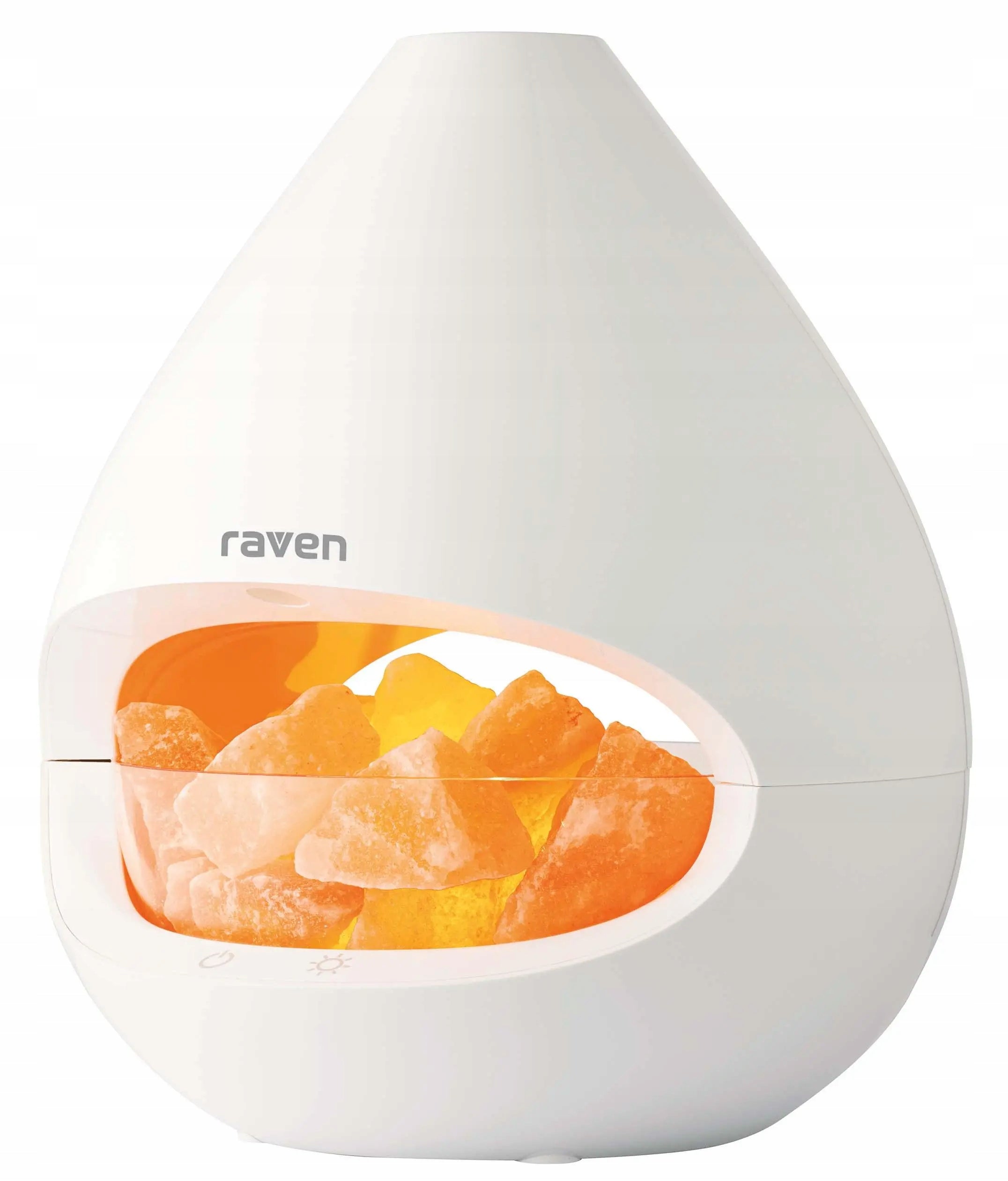 Humidifier Aromatizer Salt Lamp RAVEN ENA004 15m2 20W 150ml White Manufacturer code ENA004