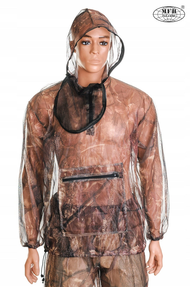 Hunting Mosquito Net MFH - Two-piece Anti-Tick Ral Tree XL/XXL Size XL