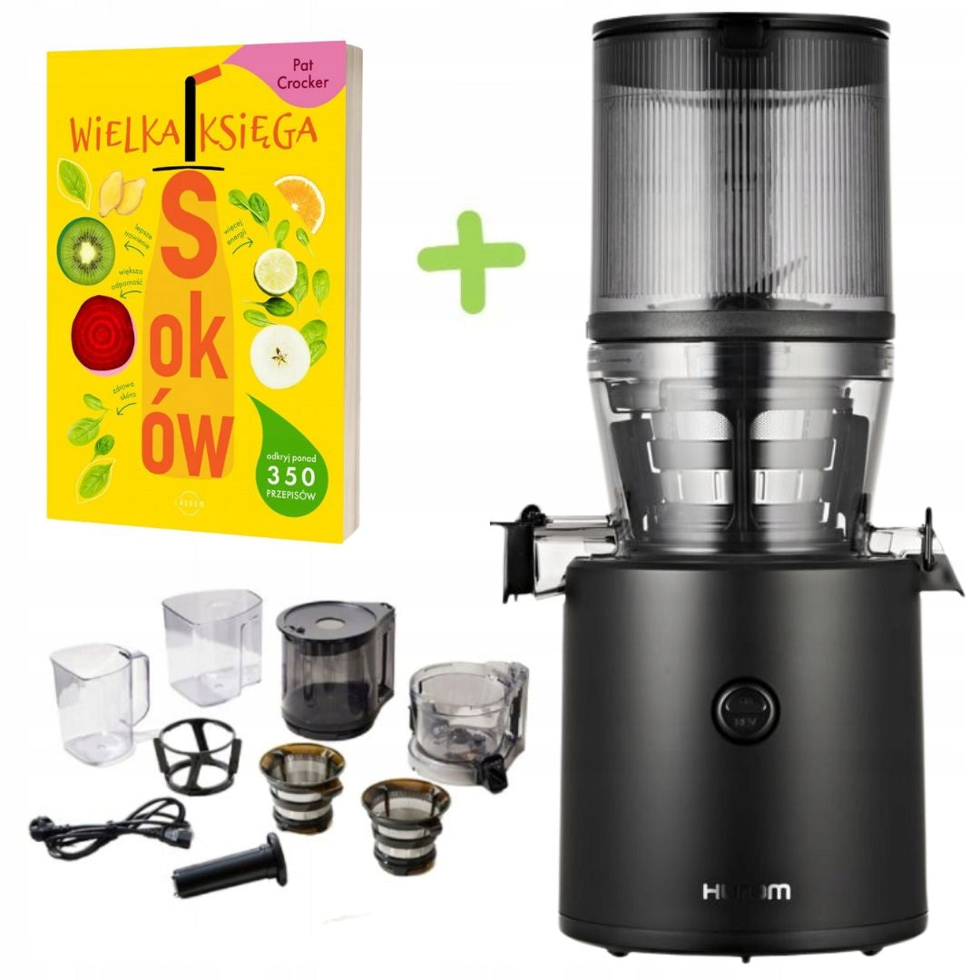 Hurom H320N Matt Black + Big Book of Juices