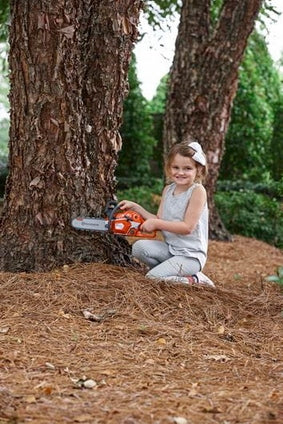 Husqvarna 550XP toy chainsaw Color orange