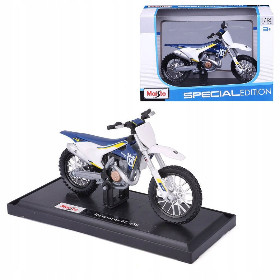 Husqvarna FC 450 model scale 1:18 Maisto