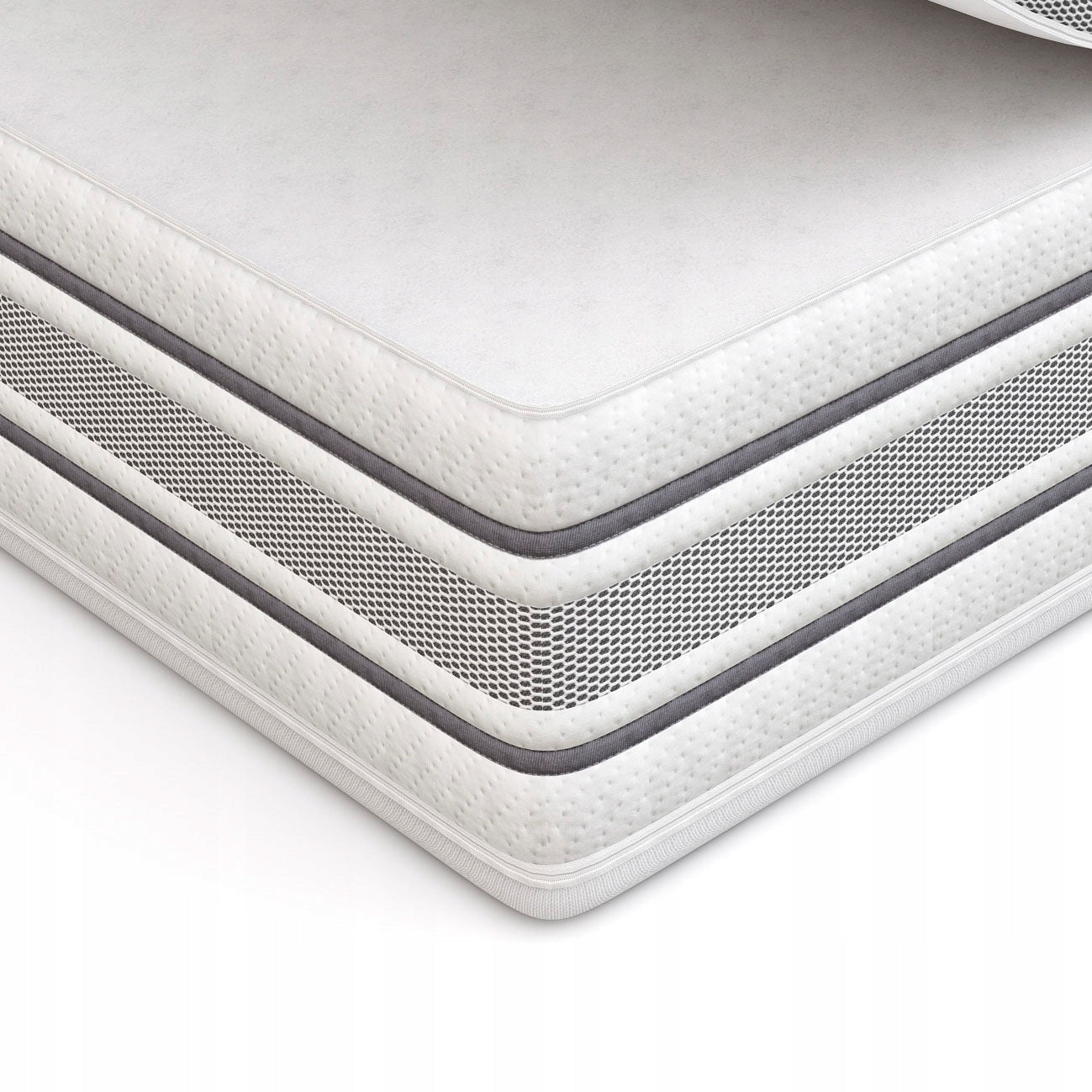 Hybrid Mattress HILDING Electro 160x200 cm Pocket Foam Topper H2H4 Brand Hilding