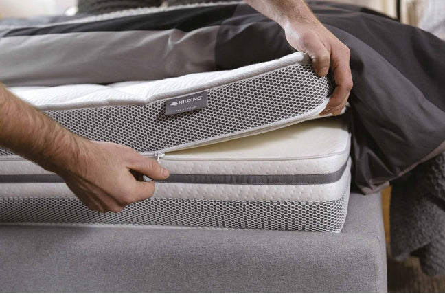 Hybrid Mattress HILDING Electro 160x200 cm Pocket Foam Topper H2H4 Manufacturer code hilding