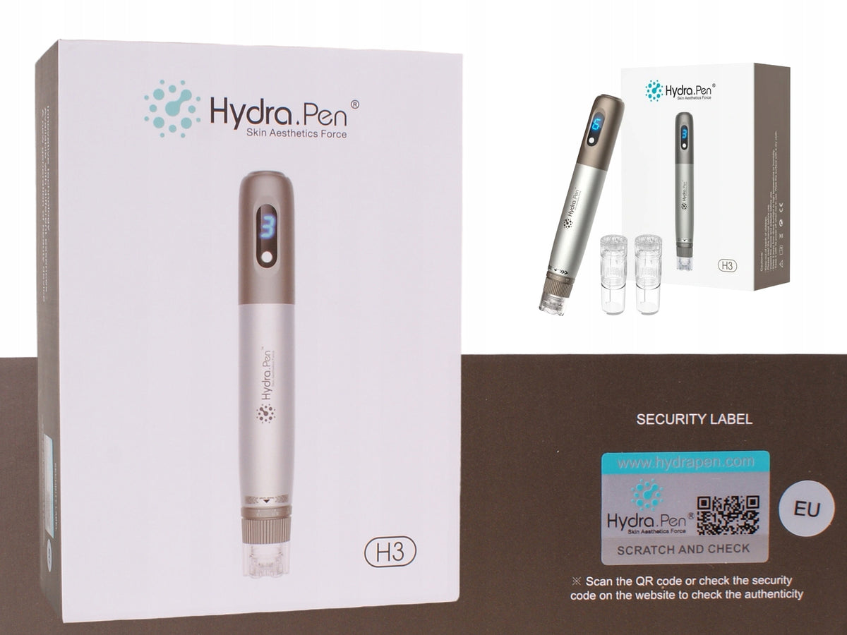 Hydra Pen H3 Dermapen with Automatic Applicator + 2 Cartridges FREEBIE