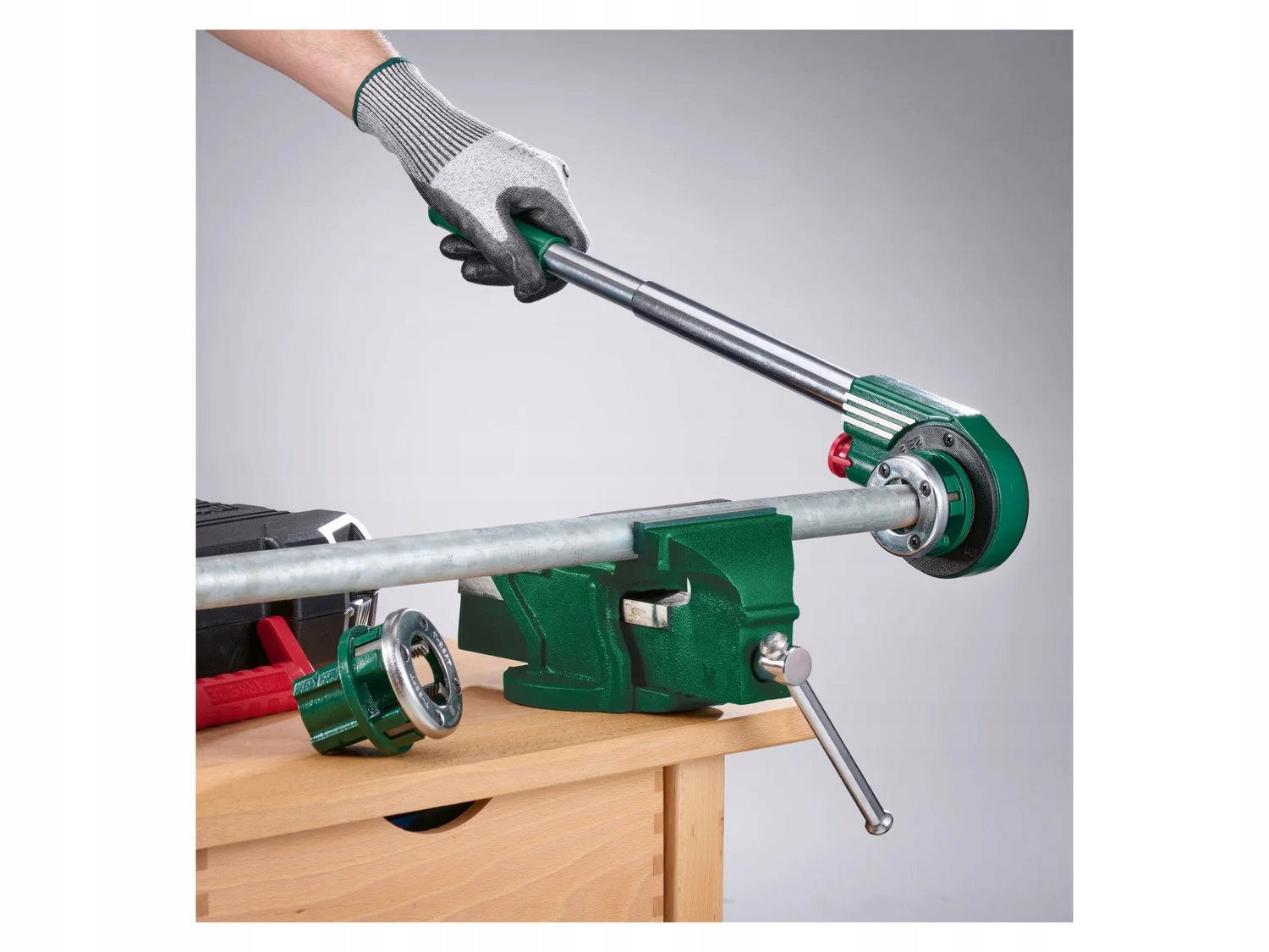 Hydraulic threader set, 6 elements TAP PARKSIDE Brand Parkside