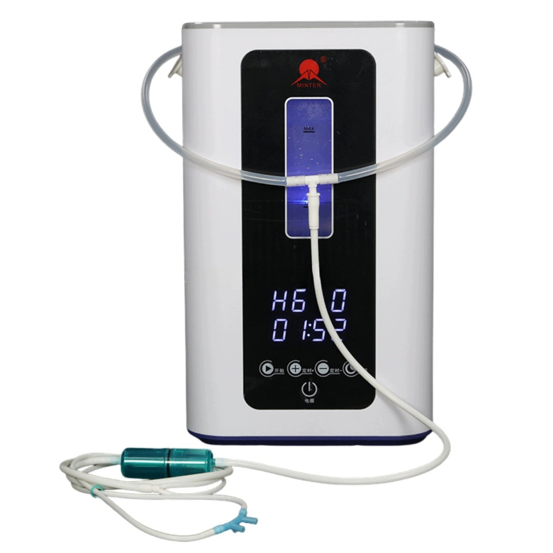 Hydrogen inhaler and generator hydrogen glasses and earphones 300 ml/min H2