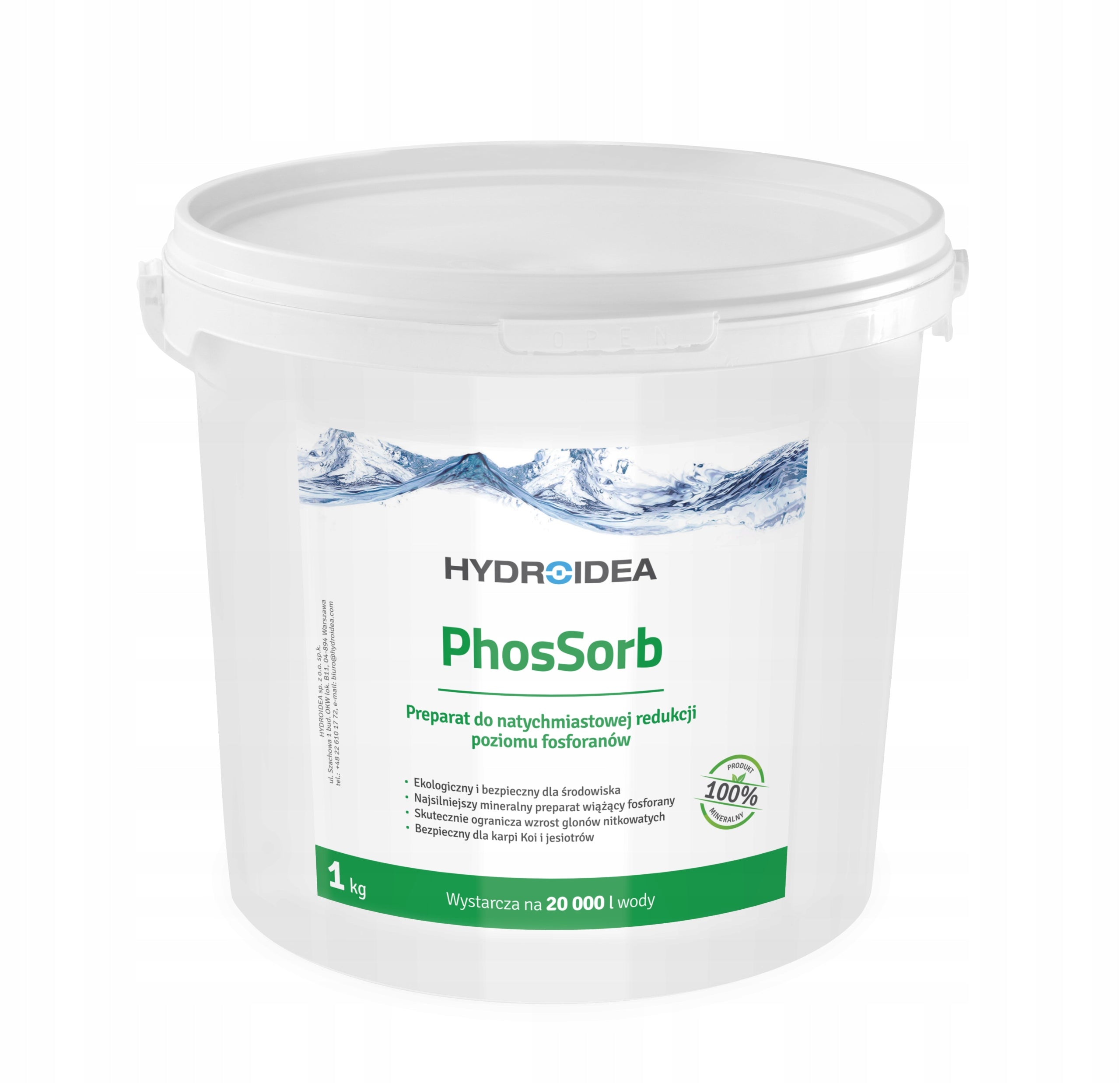 Hydroidea PhosSorb 1 kg phosphate reduction