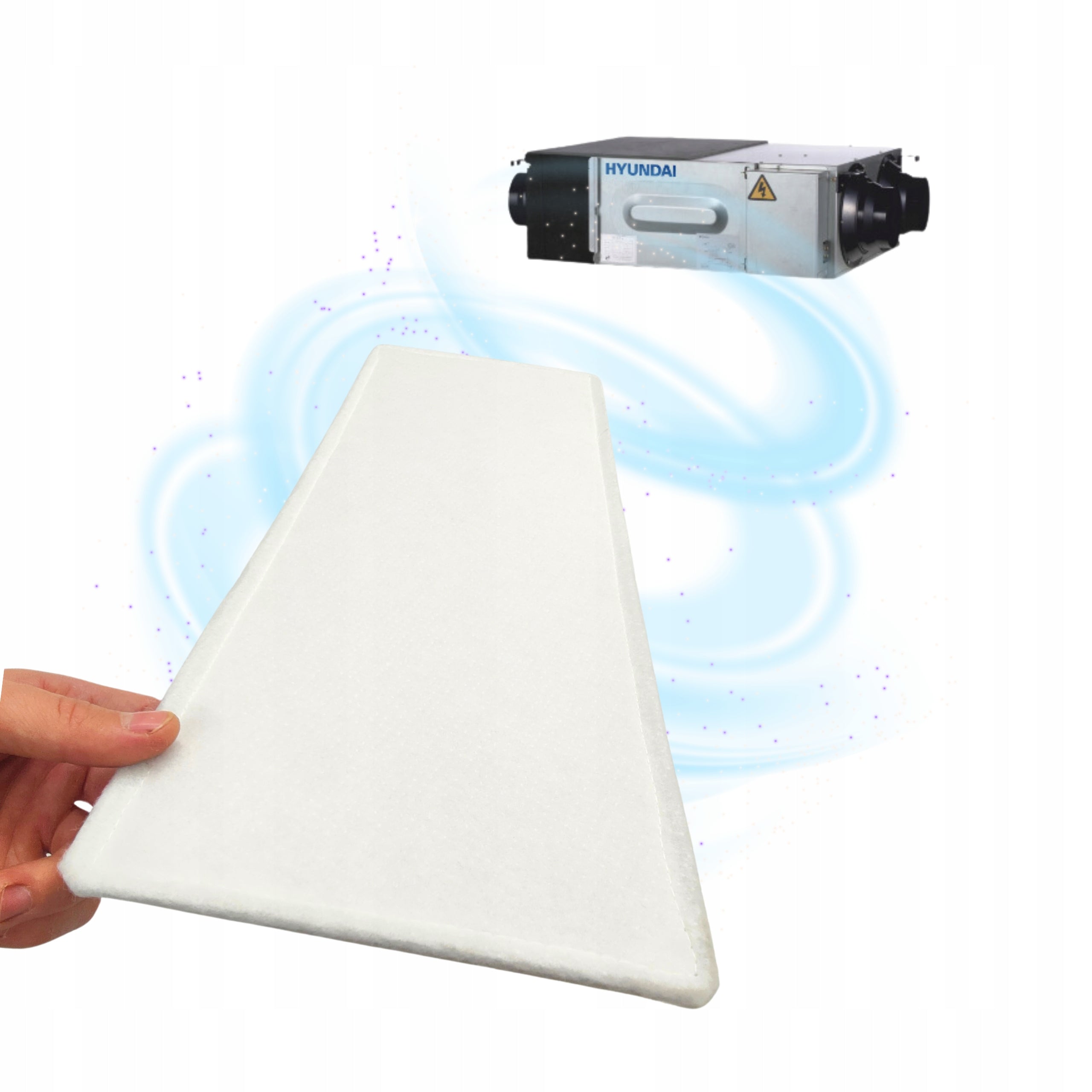 Hyundai HRS 400 G4 Filter For Hyundai Clean Air Recuperator Unit Packaging status original