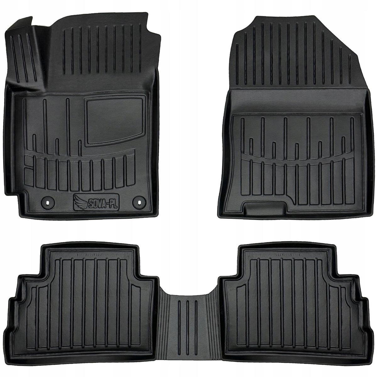 Hyundai Kona I (2017-2023) car mats except Electr=>