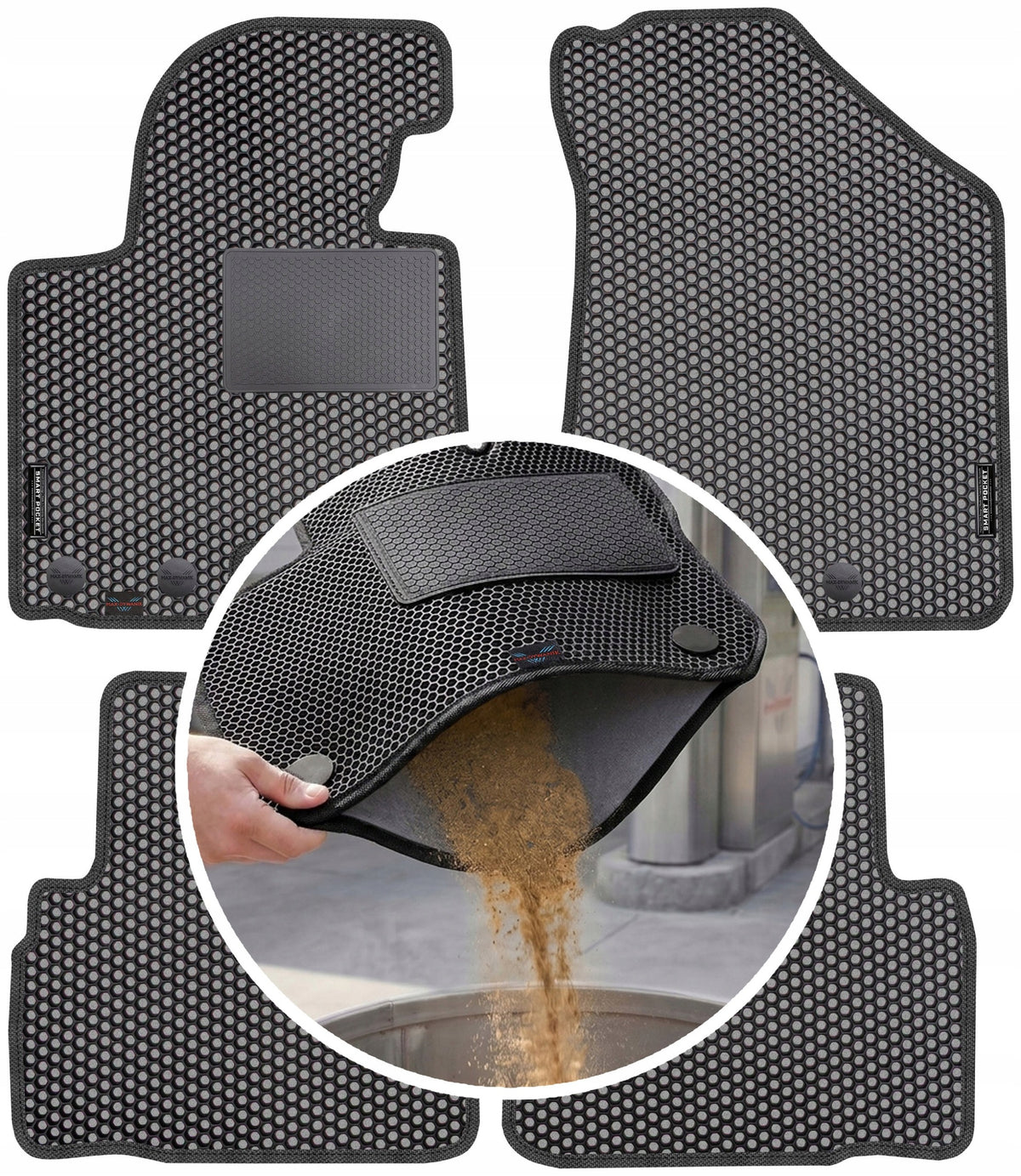 Hyundai ix35 2010-2015 EVA SMART POCKET Rugs Packaging status original