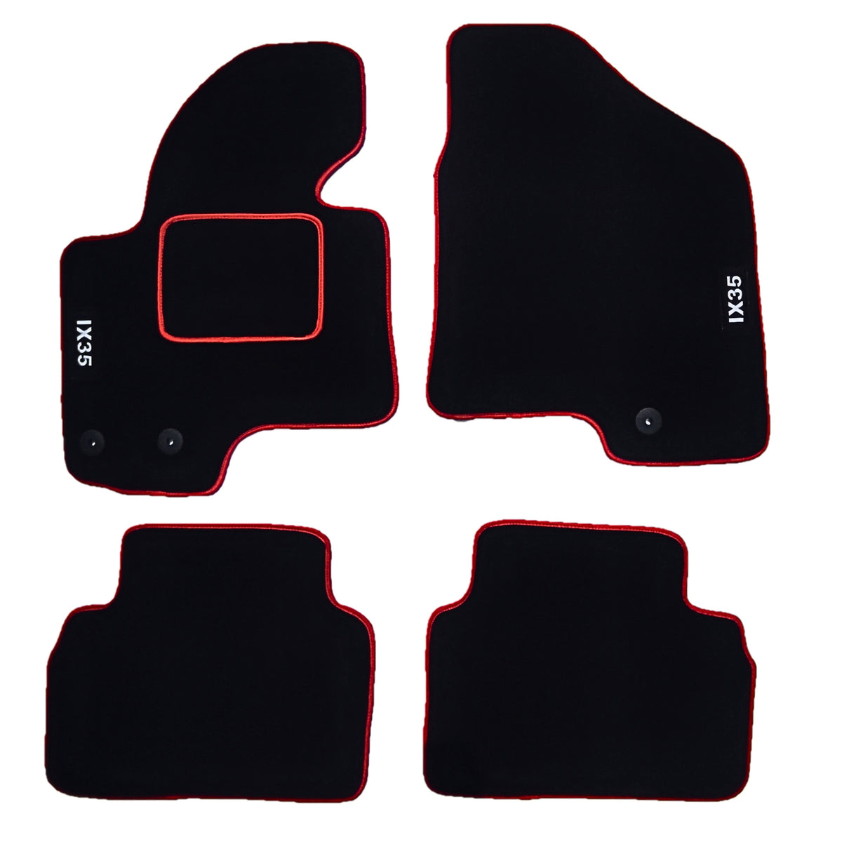 Hyundai ix35 2010-2015r. Rugs VELOUR mats for car wipers EMBROIDERY R Manufacturer ArPlast