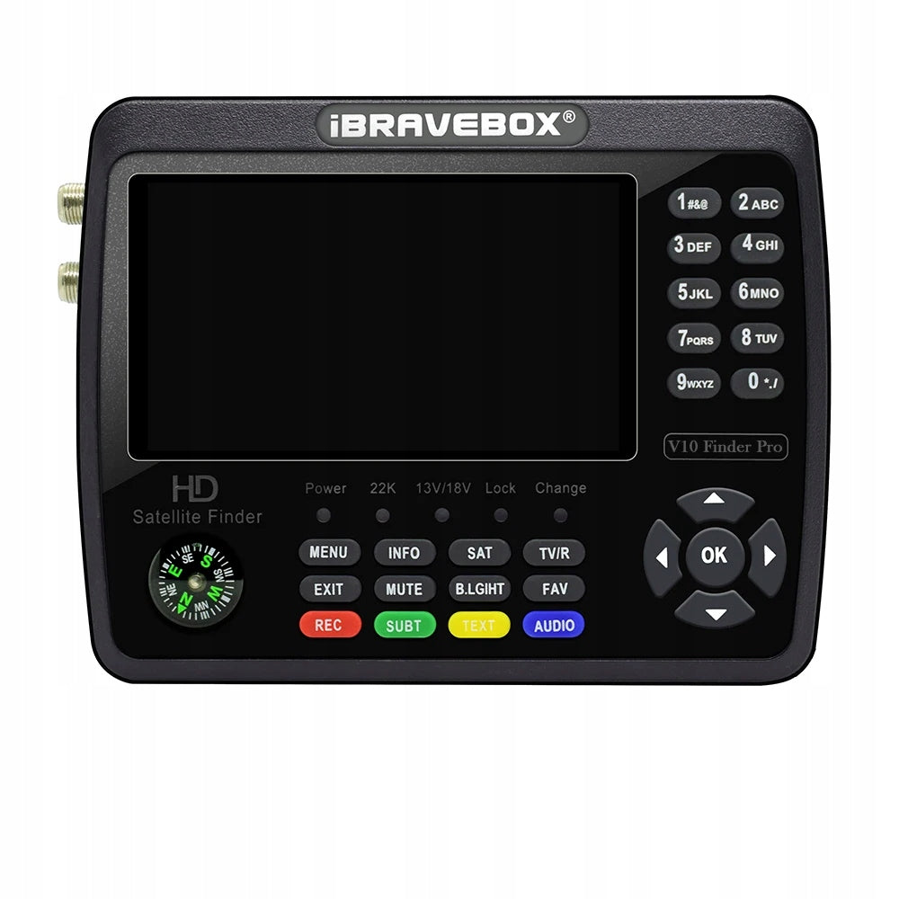 IBRAVEBOX V10 Finder Pro H.265 DVB-S2/T2 Advanced Finder Model V10 Finder Pro