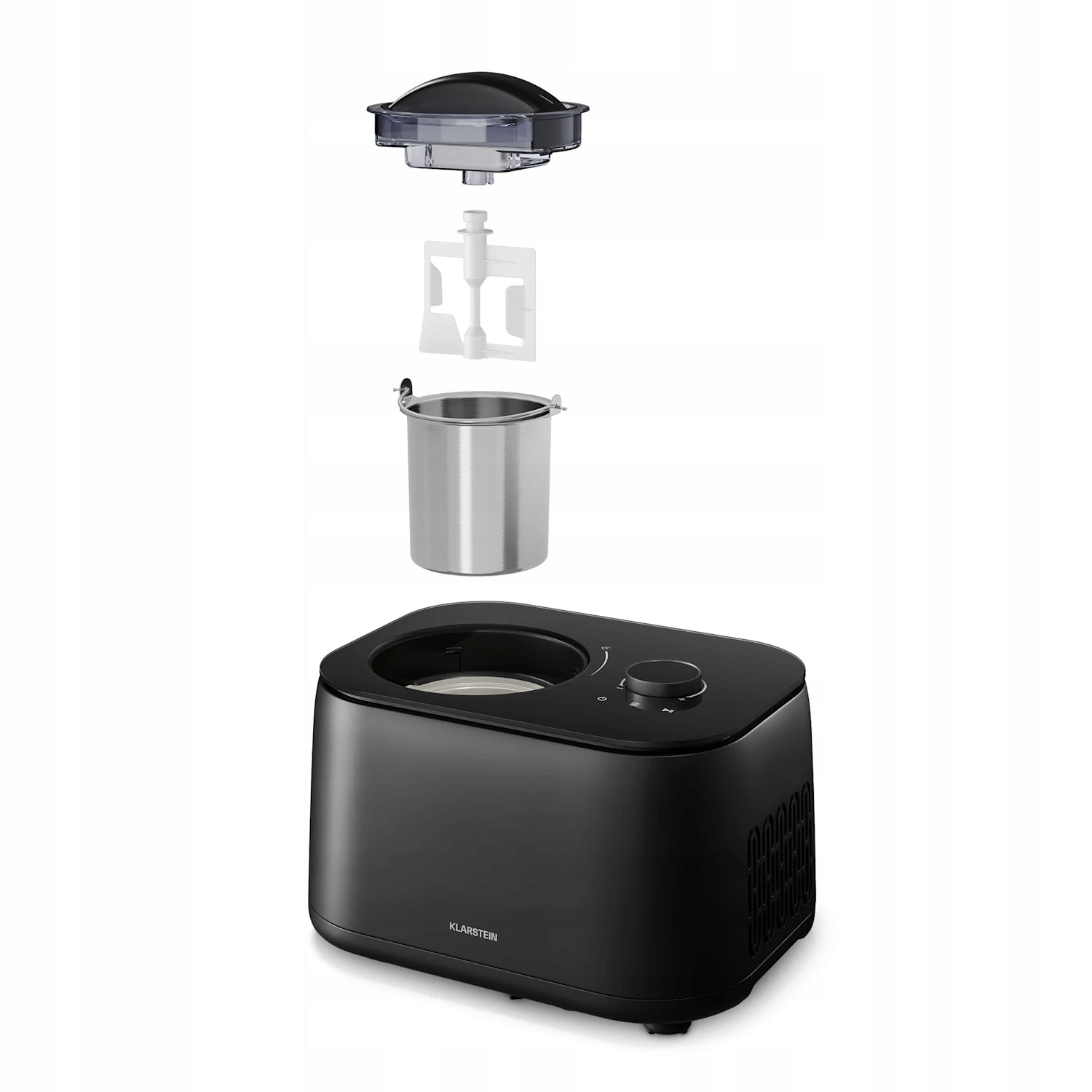 ICE CREAM AND YOGURT MACHINE KLARSTEIN 3IN1 Dominant color black