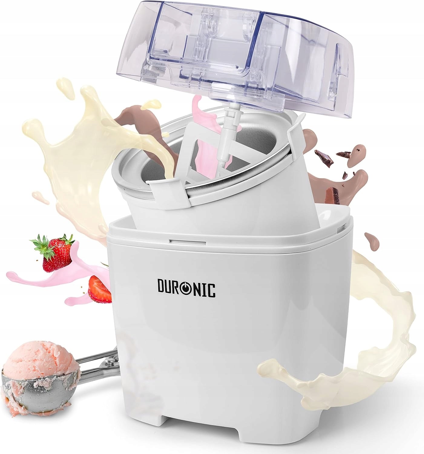 ICE CREAM MACHINE 1,5L AUTOMATIC SORBET FROZEN YOGURT 30MIN WITHOUT BPA
