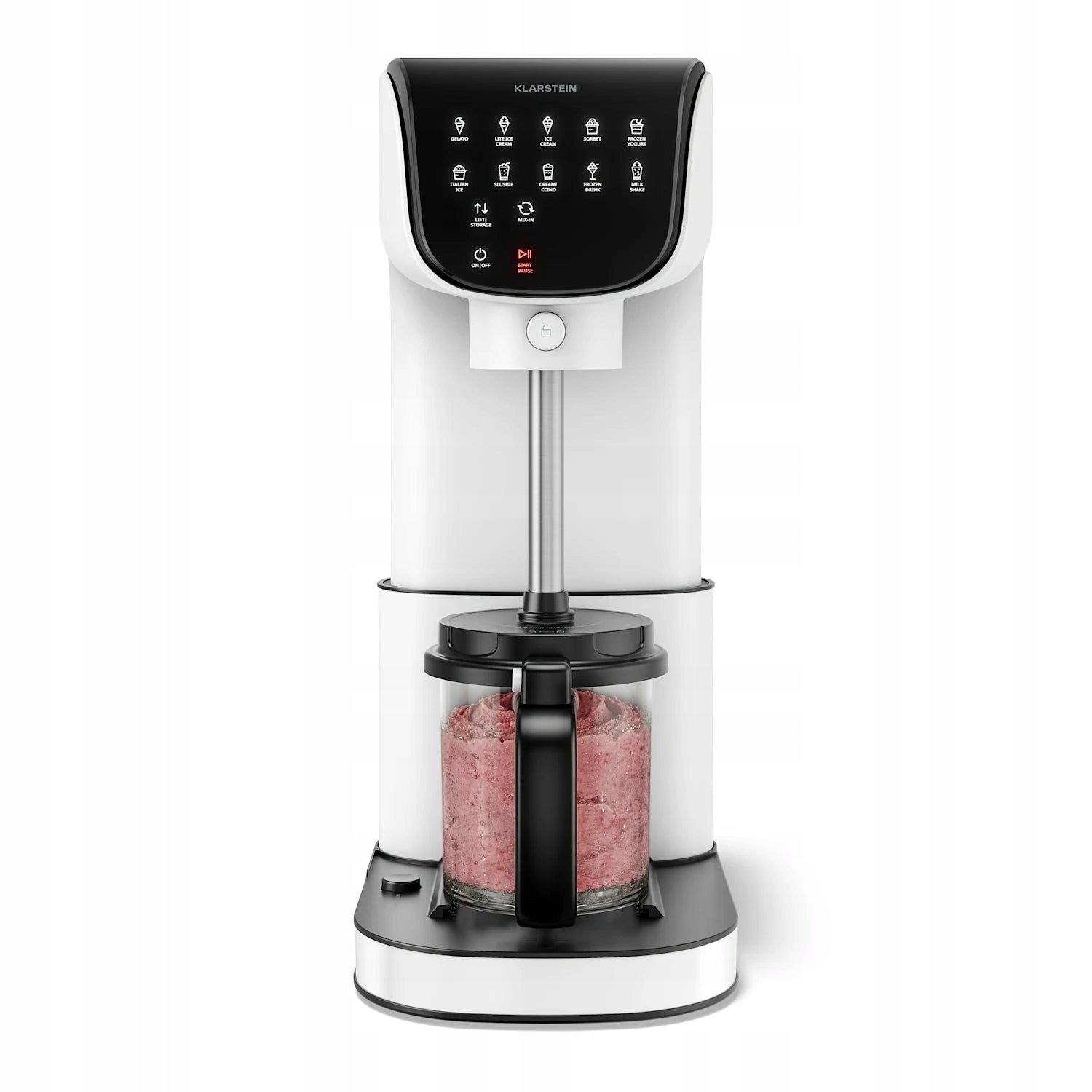 ICE CREAM MAKER MACHINE ICE CREAM MACHINE 1,8 L 500 IN 10 PROGRAMS
