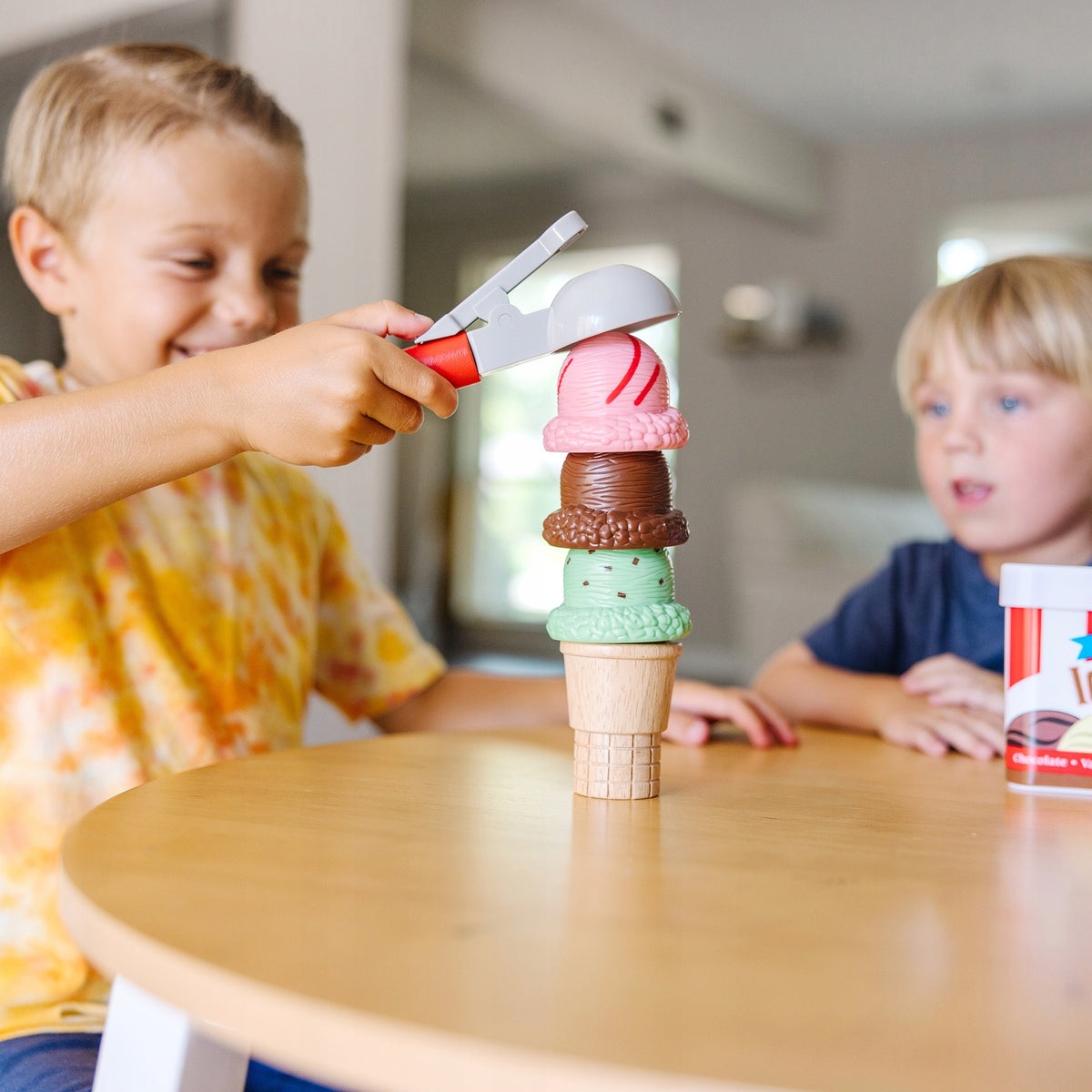 ICE CREAM PARLOR WOODEN ICE CREAM FOR MAGNET SET SHOP FOR MAGNET MELISSA & DOUG Manufacturer code 6074871 20155229