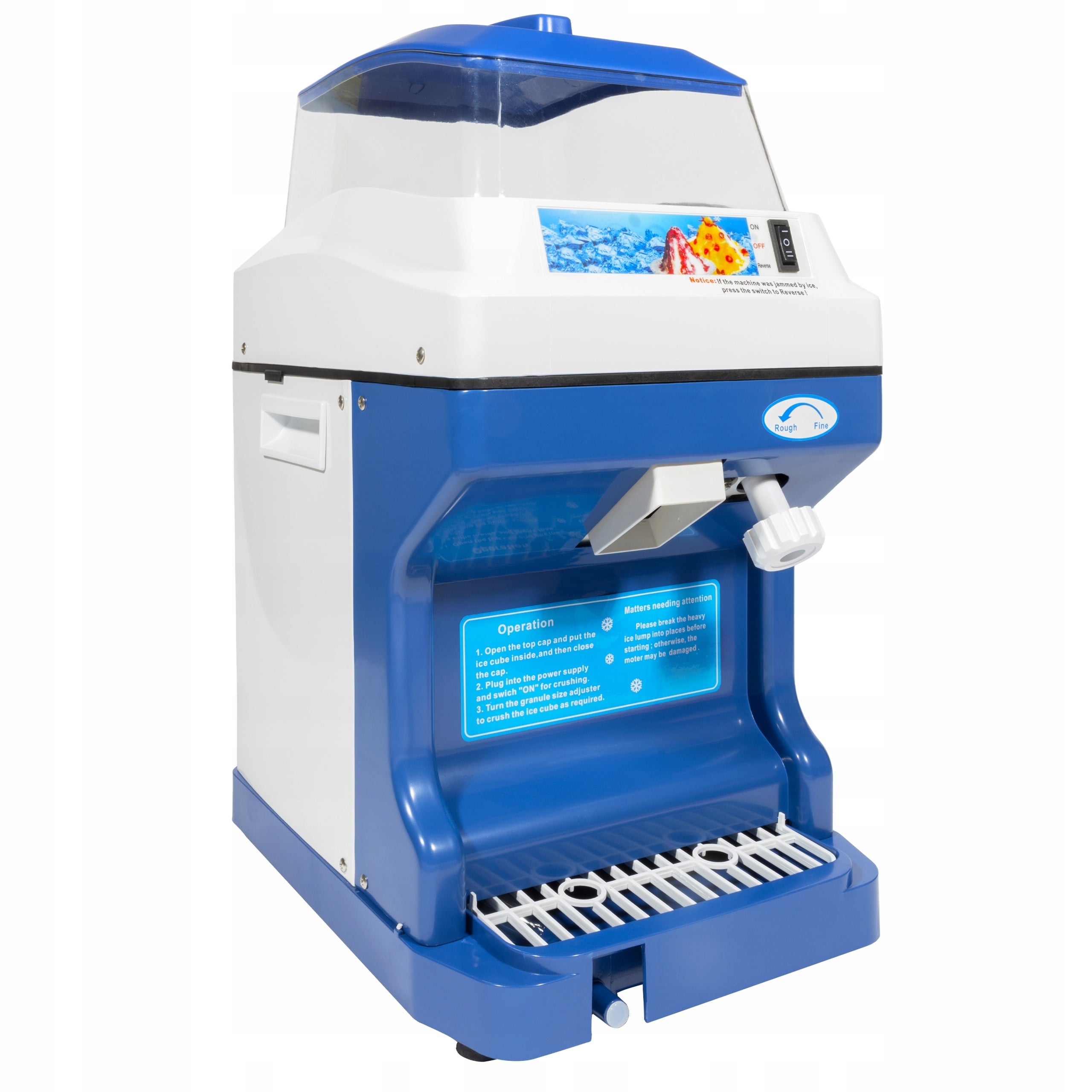 ICE CRUSHER ICE GRANITOR MACHINE GASTRO Brand Xtech