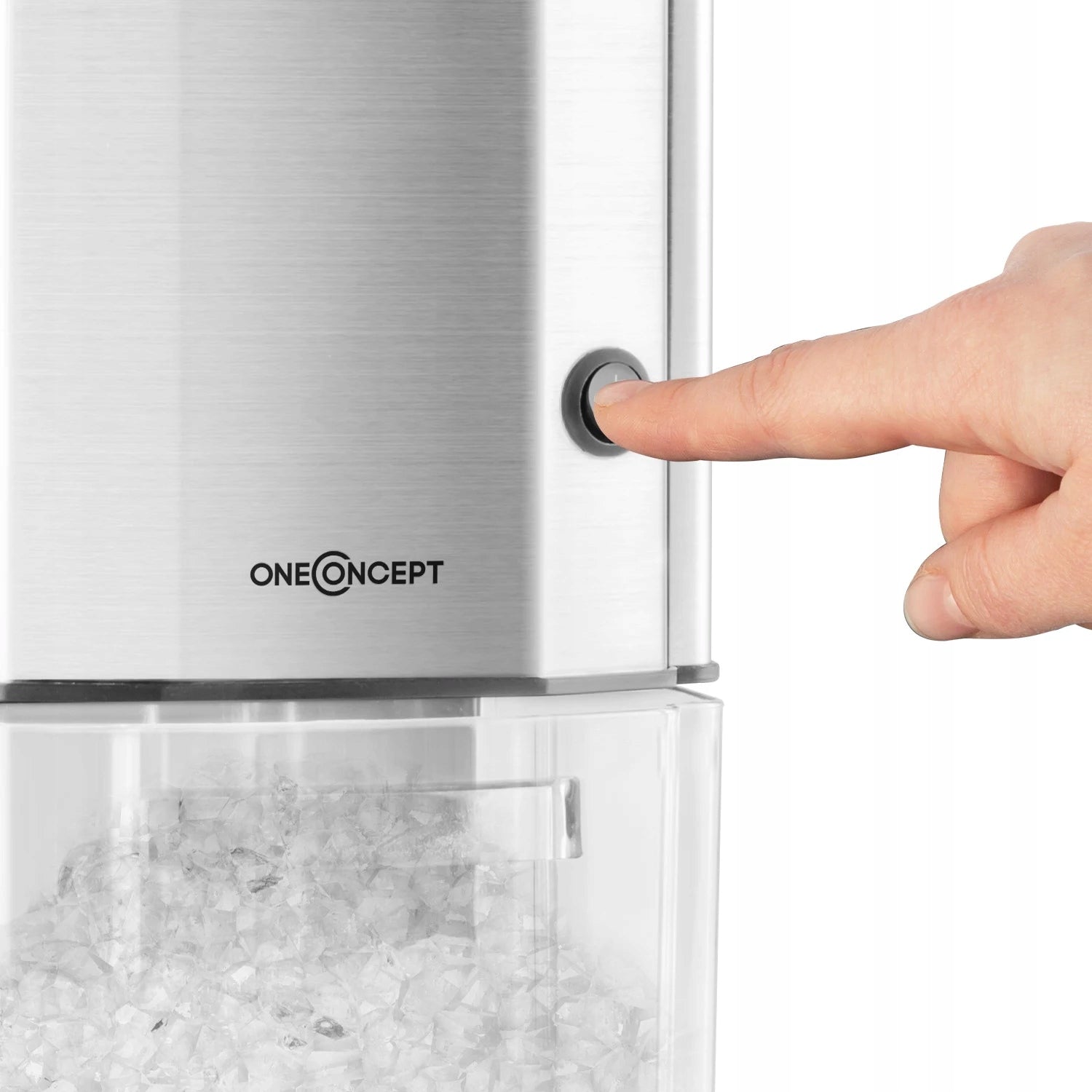 ICE CRUSHER KLARSTEIN HOMEMADE CUBE CRUSHING MACHINE 15KG/H Dominant color silver/gray