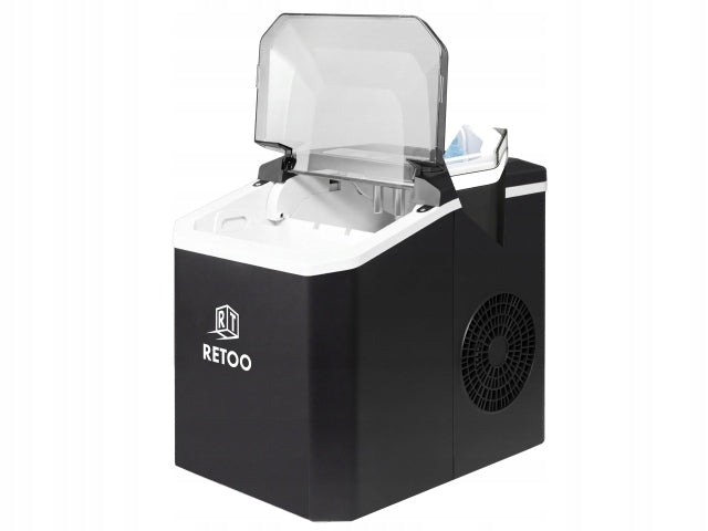 ICE CUBE MACHINE 12kg/24h ICE MAKER 1,5L 120W Quiet Home Manufacturer code Kostkarka do lodu