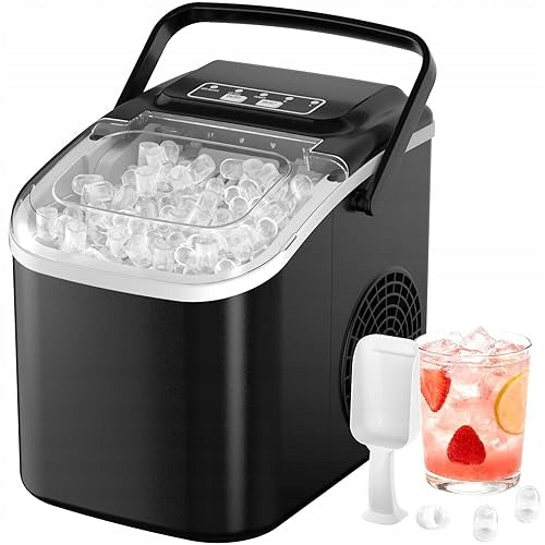 ICE MAKER 12KG 24H 2 CUBE SIZES SELF-CLEANING 1,2L