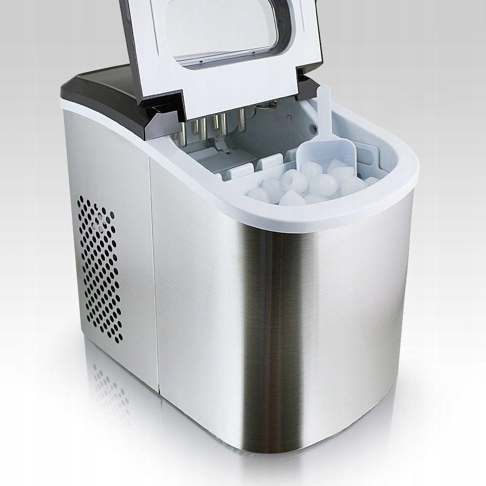 ICE MAKER ICE CUBE MAKING MACHINE (METAL) Brand MS-Point