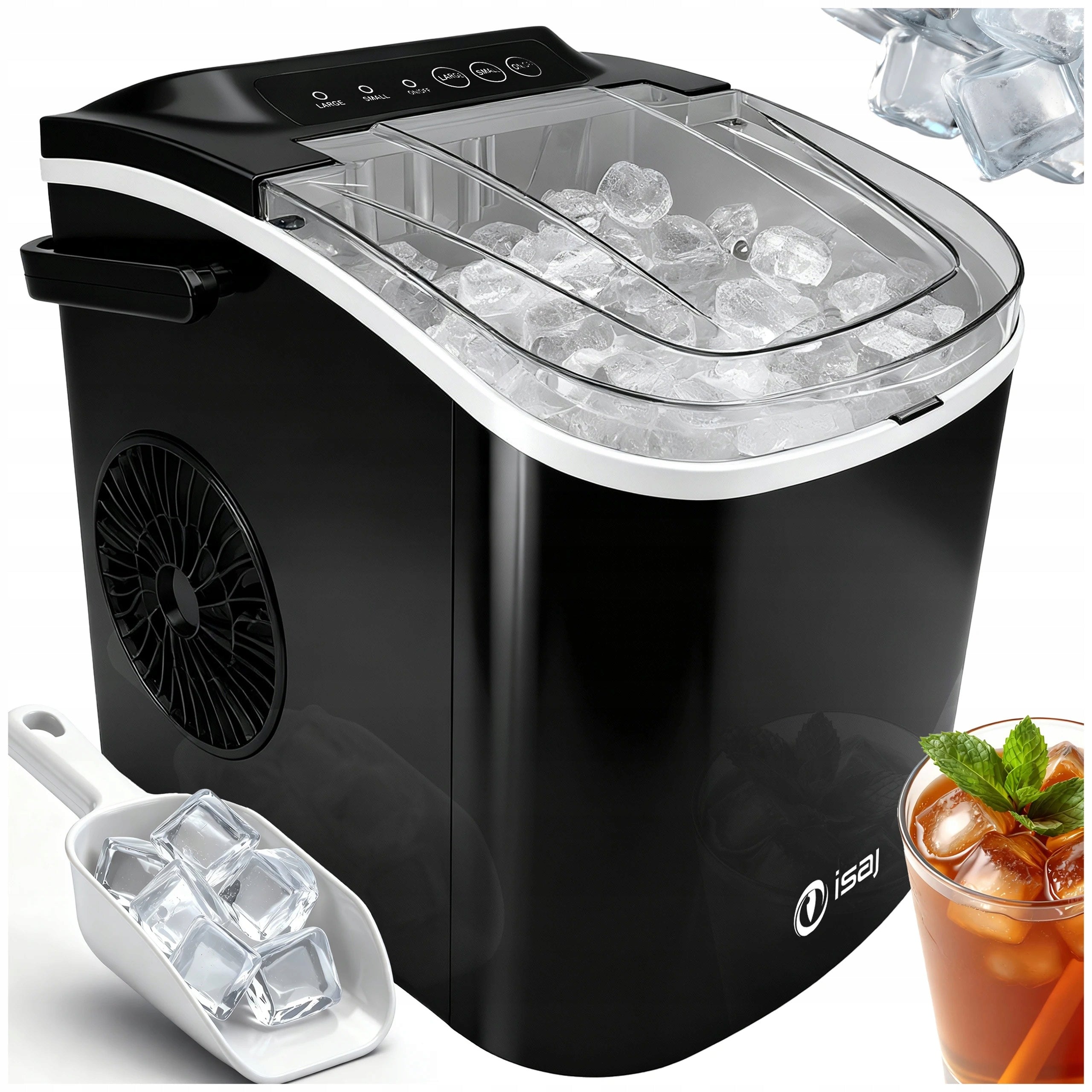 ICE MAKER ISAJ IC1 HOMEMADE ICE MAKER CUBE MACHINE