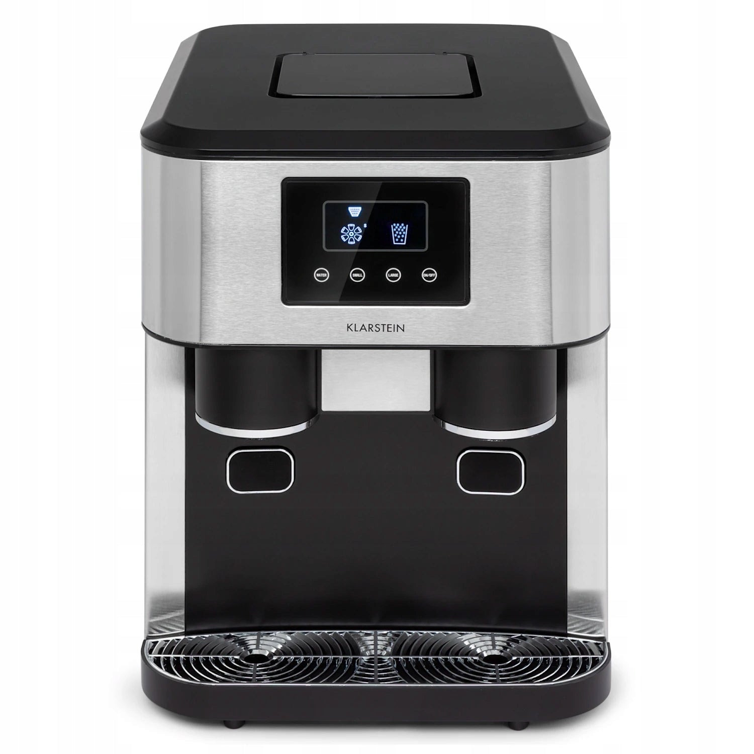 ICE MAKER KLARSTEIN CRUSHER CUBE MACHINE 18KG/24H SILVER Dominant color silver/gray