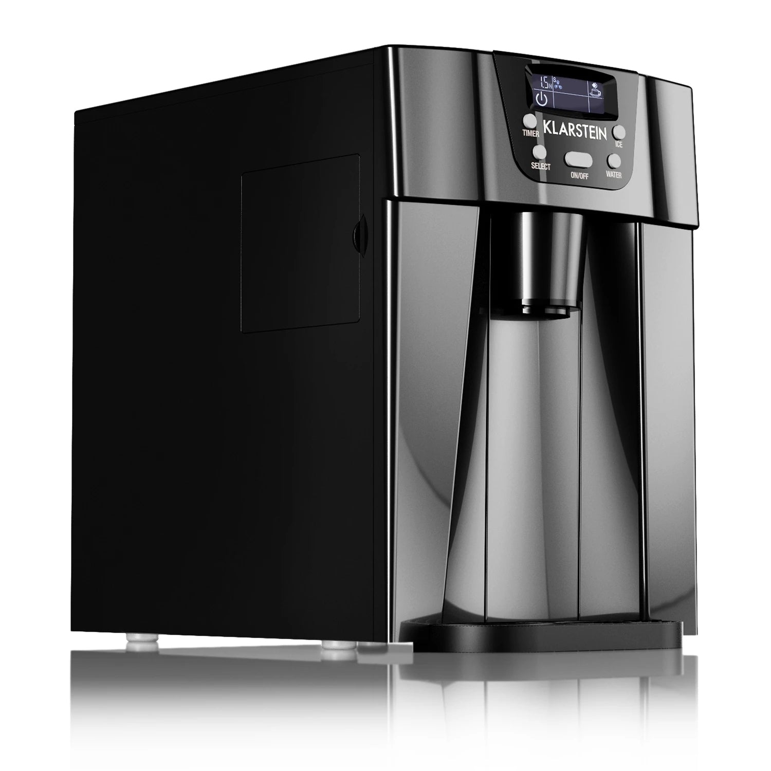 ICE MAKER KLARSTEIN HOMEMADE CUBE MACHINE 12KG/24H 2L BLACK