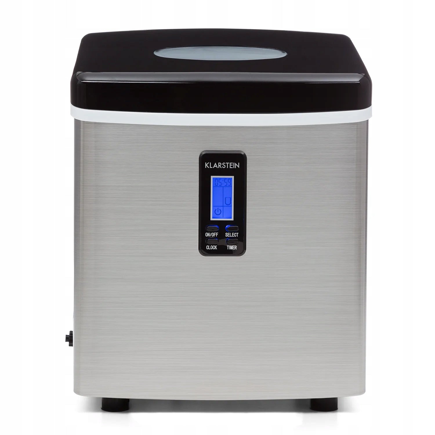 ICE MAKER KLARSTEIN HOMEMADE CUBE MACHINE 15KG/24H 3,3L BLACK Dominant color black