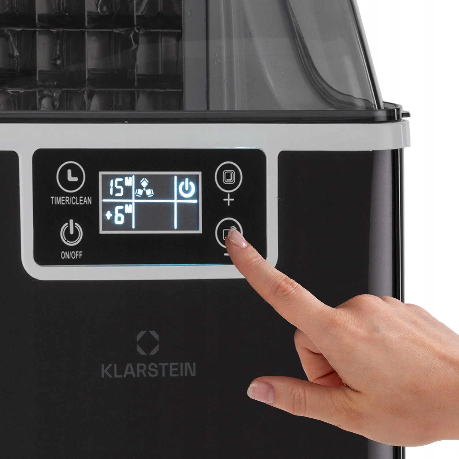 ICE MAKER KLARSTEIN HOMEMADE CUBE MACHINE 20KG/24H 3,2L BLACK Dominant color black