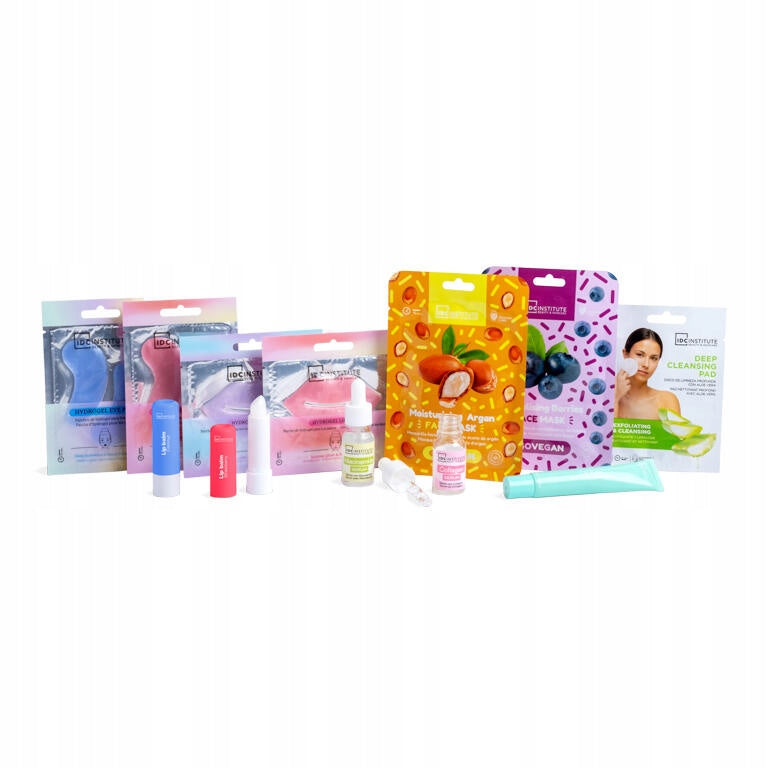 IDC ADVENT CALENDAR 12 DAYS COSMETICS MASKS SERUM LIPSTICK SET Brand Aquarius
