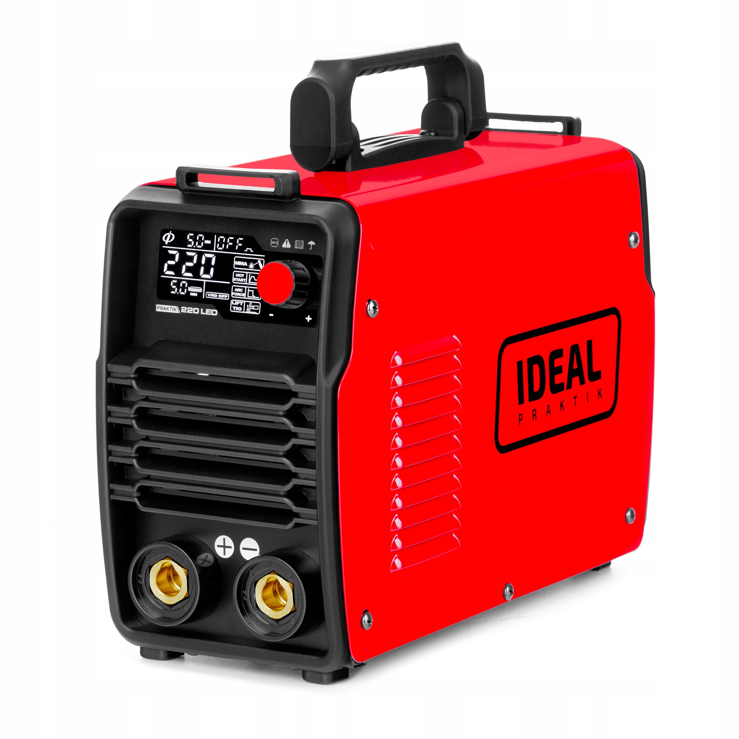 IDEAL PRAKTIK 220 LED SYNERGY 230V 220A MMA TIG LIFT INVERTER WELDING MACHINE Packaging status original