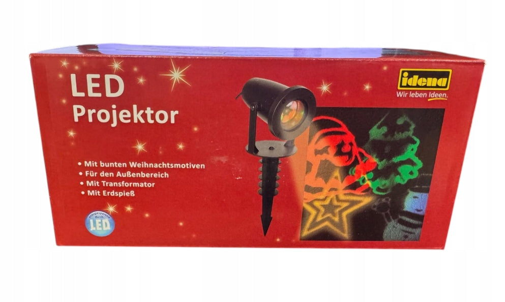 IDENA Outdoor Christmas Theme LED Projector for Home Walls