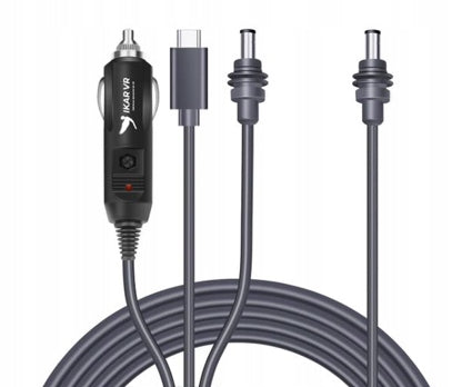 IKARVR 3in1 CABLE FOR STARLINK MINI - USB-C+CAR+DC