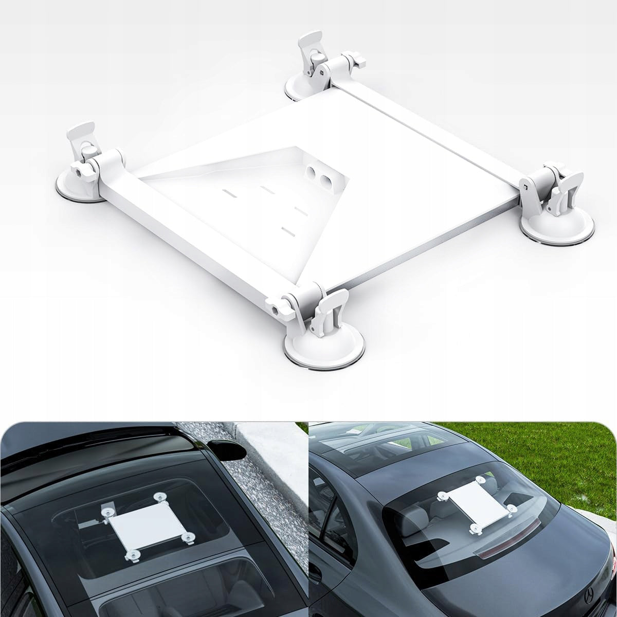 IKARVR holder for car windows and roofs with suction cups for Starlink Packaging status original