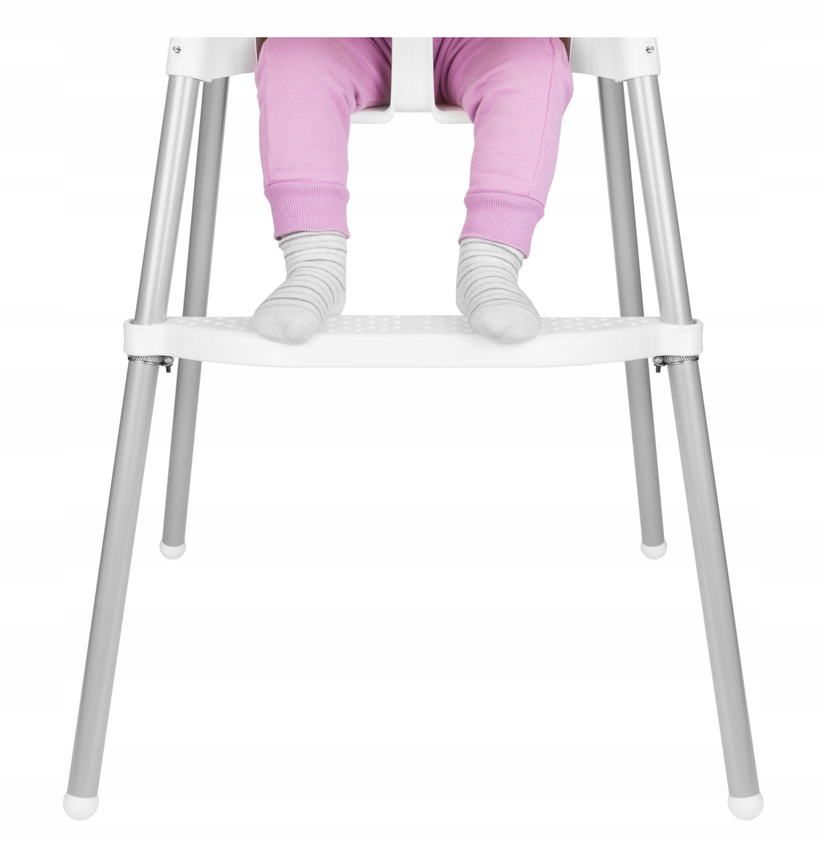 IKEA Antilop Adjustable White Highchair Footrest for Baby Feeding Manufacturer code ANTPOD