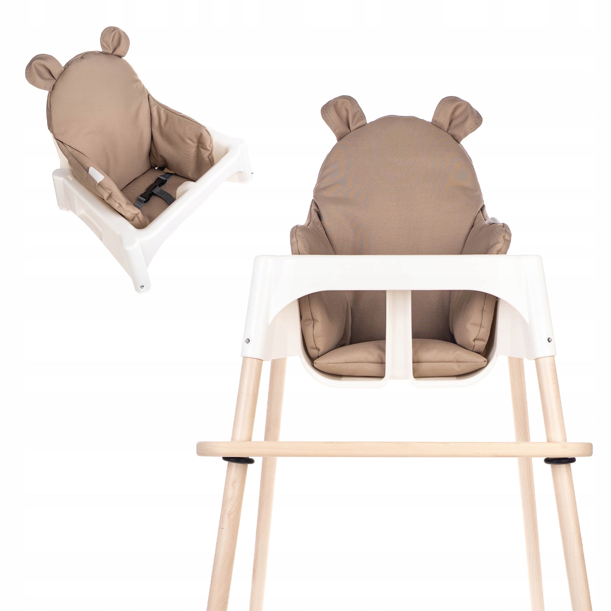 IKEA Antilop BEAR Chair Cushion Waterproof CAPPUCCINO aMami