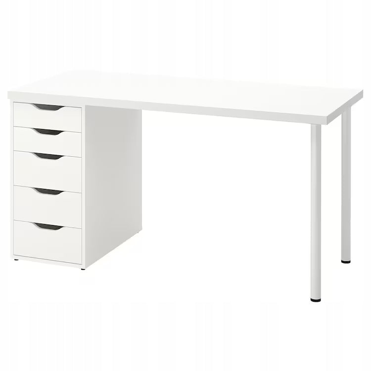 IKEA LAGKAPTEN ALEX White desk 140x60 cm
