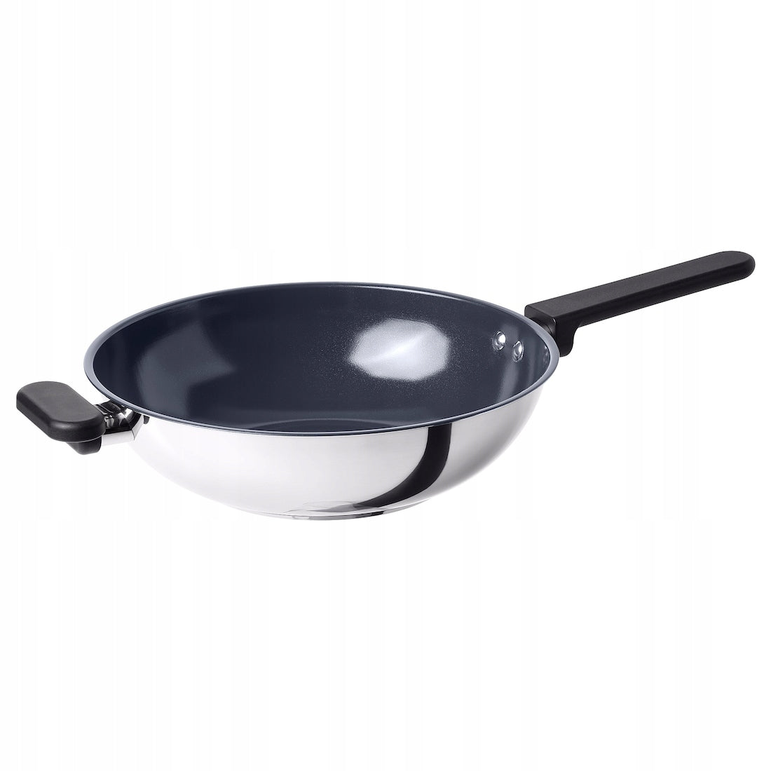 IKEA MIDDAGSMAT Wok anti-stick coating/steel 28 cm
