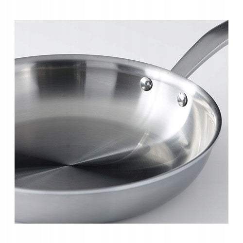 IKEA SENSUELL Pan, stainless steel/grey, 28 cm HEAVY, massive Brand IKEA