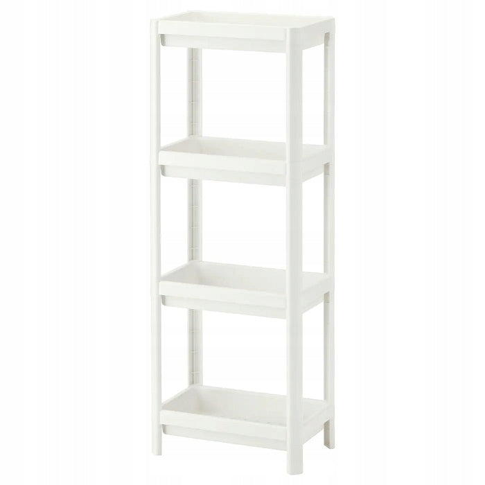 IKEA VESKEN BOOKCASE WHITE BATHROOM SHELF CABINET Packaging status original
