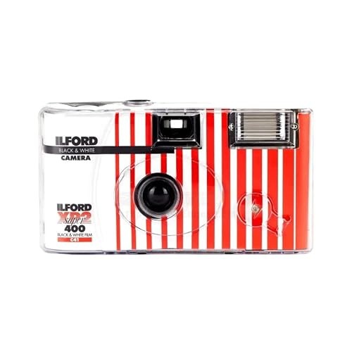 ILFORD XP2 SUPER DISPOSABLE CAMERA WITH FLASH BLACK AND WHITE SET OF 3 Brand no brand