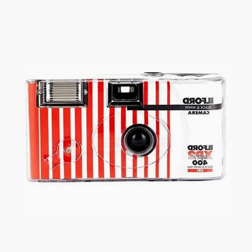 ILFORD XP2 SUPER DISPOSABLE CAMERA WITH FLASH BLACK AND WHITE SET OF 3