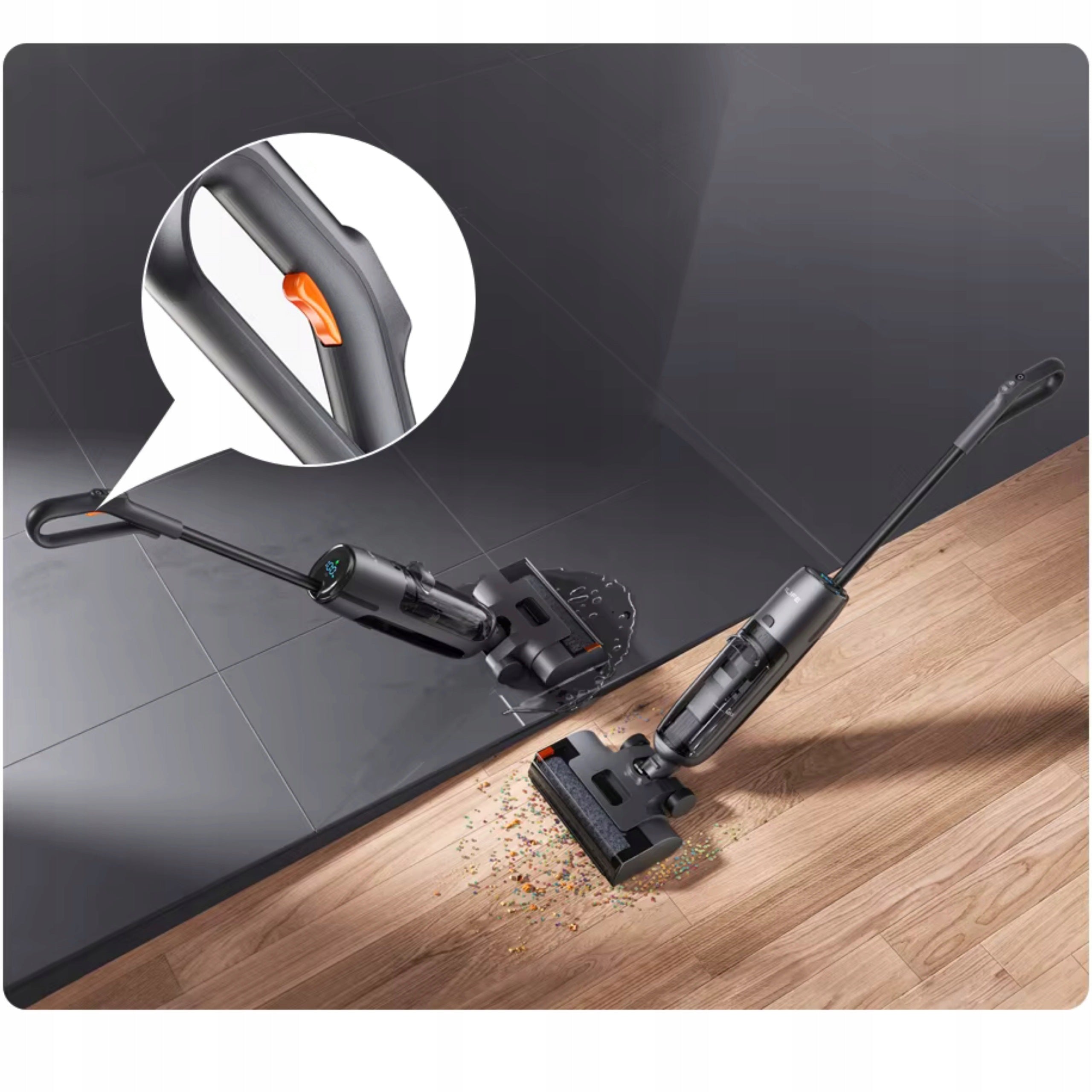 ILIFE W90 CORDLESS MOPPING VACUUM CLEANER VERTICAL WET MOP 2IN1 Brand iLife