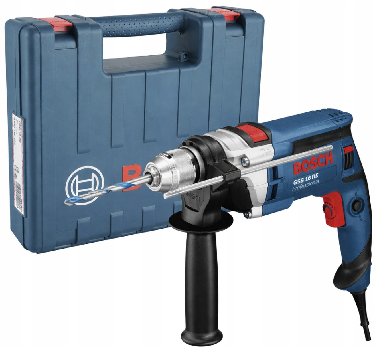 IMPACT DRILL BOSCH Professional GSB 16 RE network 750W + SUITCASE
