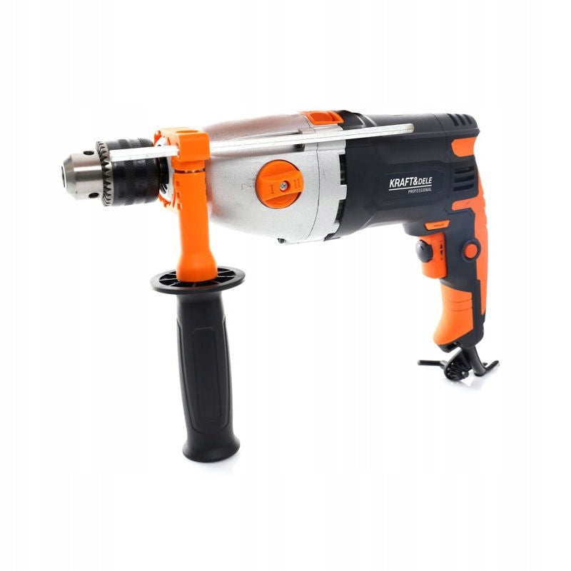 IMPACT DRILL ELECTRIC SCREWDRIVER 2800rpm 1700W WITH IMPACT 2 GEARS Brand Kraft&Dele