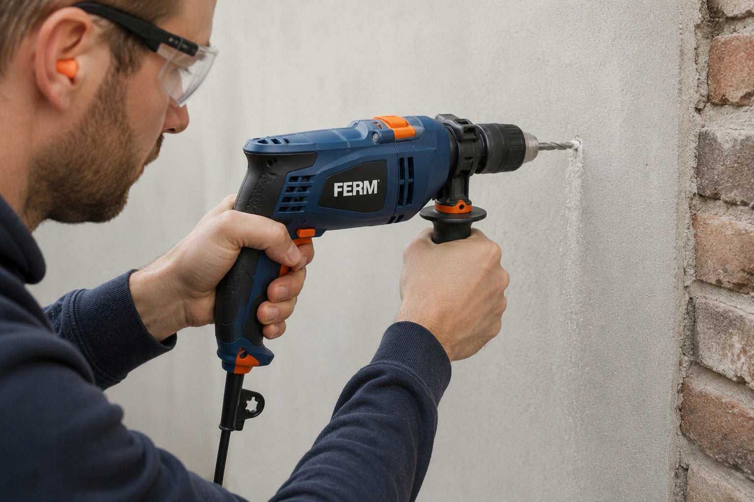 IMPACT DRILL FERM POWERLINE 500W Brand Ferm
