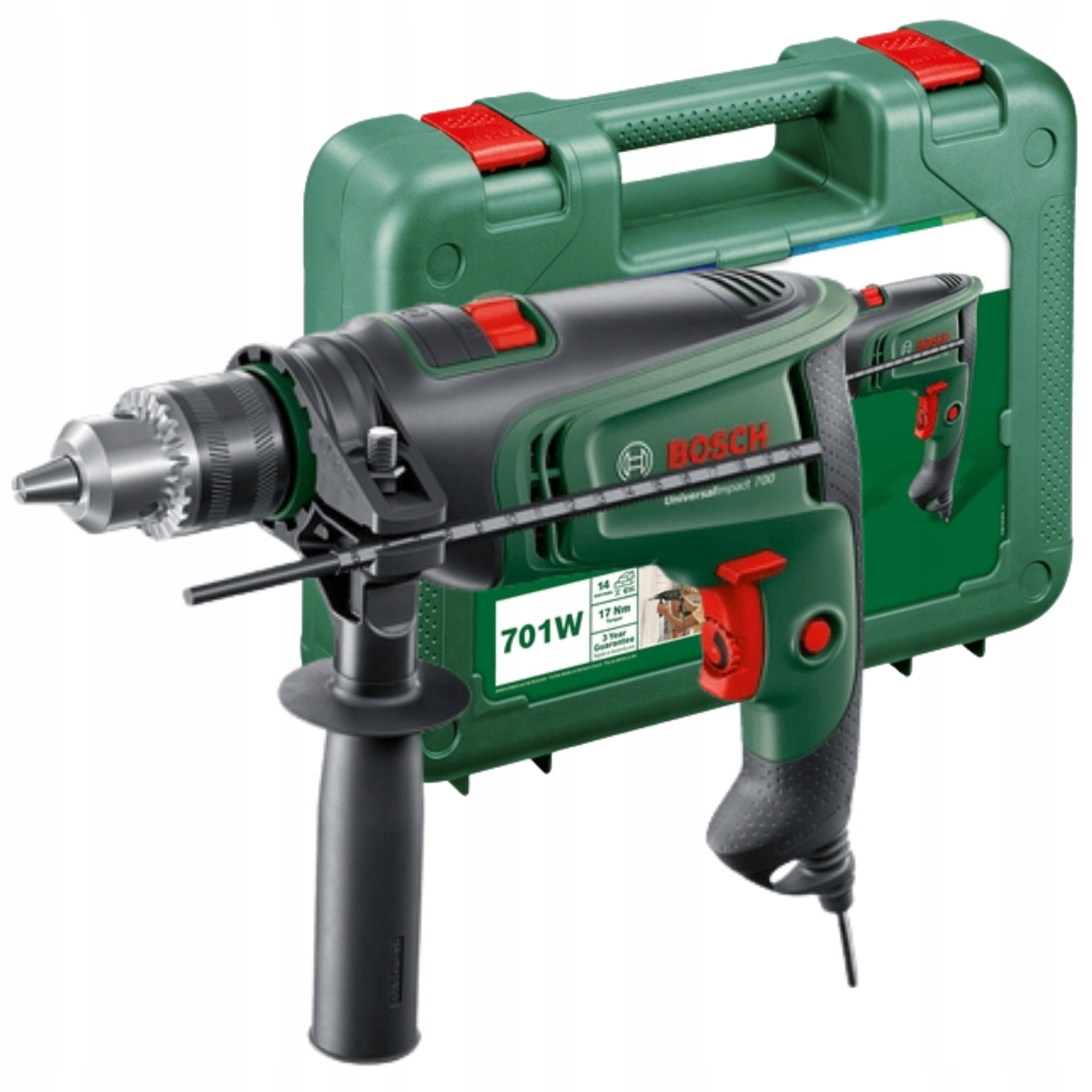 IMPACT DRILL UNIVERSAL 701W 17NM 48000/M IMPACT 700 BOSCH 0603313300